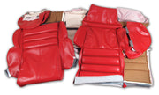 1989-1990 Corvette "Leather-Like" Vinyl Seat Covers Red Sport-422175-Corvette-Store-Online