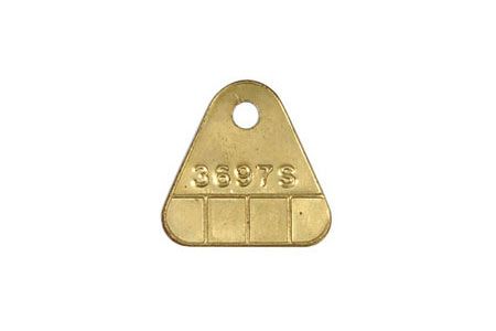 1964-1965 Corvette Carburetor Id Tag 3697S 250HP-42274-Corvette-Store-Online