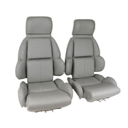 1992-1992 Corvette Mounted "Leather-Like" Vinyl Seat Covers Gray Standard-423184-Corvette-Store-Online