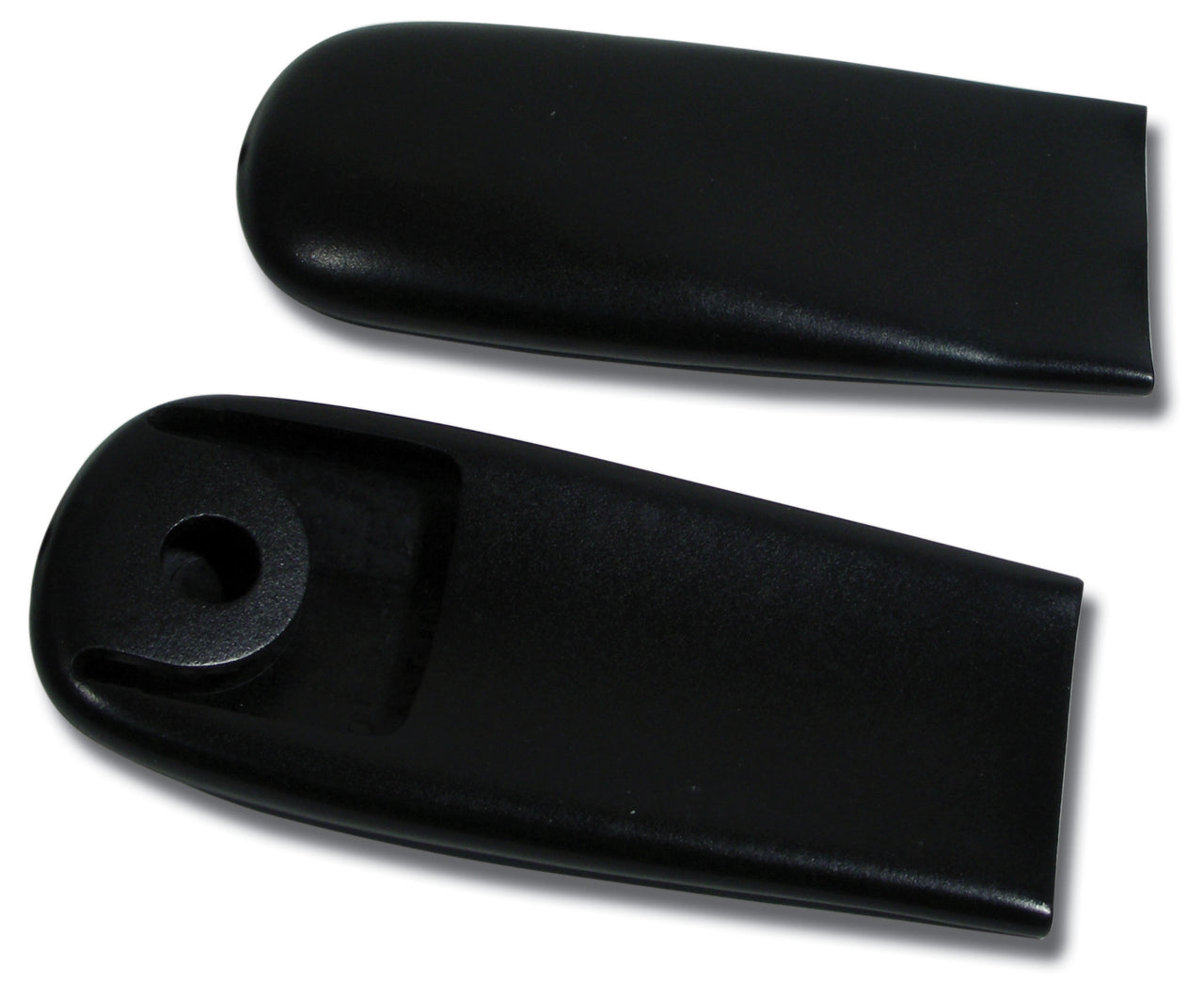 1966-1967 Corvette Shoulder Harness End Covers Black-42344-Corvette-Store-Online