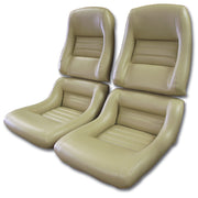 1979-1980 Corvette Mounted "Leather-Like" Vinyl Seat Covers Doeskin 2" Bolster-423450-Corvette-Store-Online