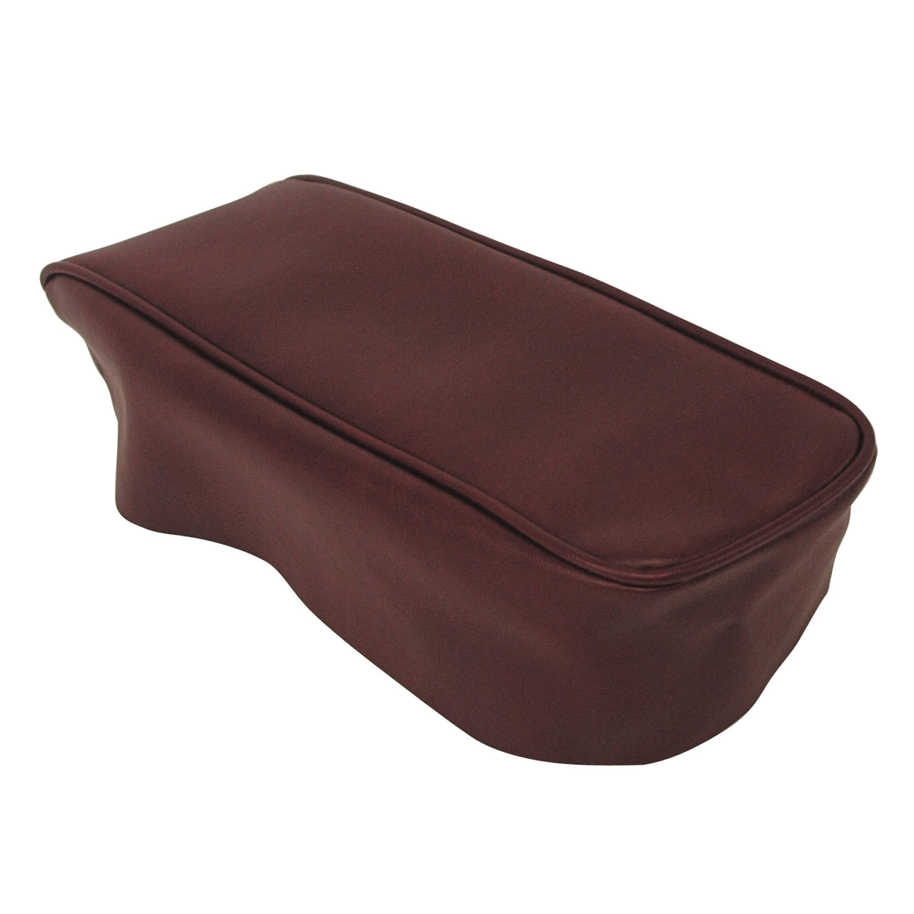 1965-1965 Corvette Center Armrest Cover Maroon Vinyl-424137-Corvette-Store-Online