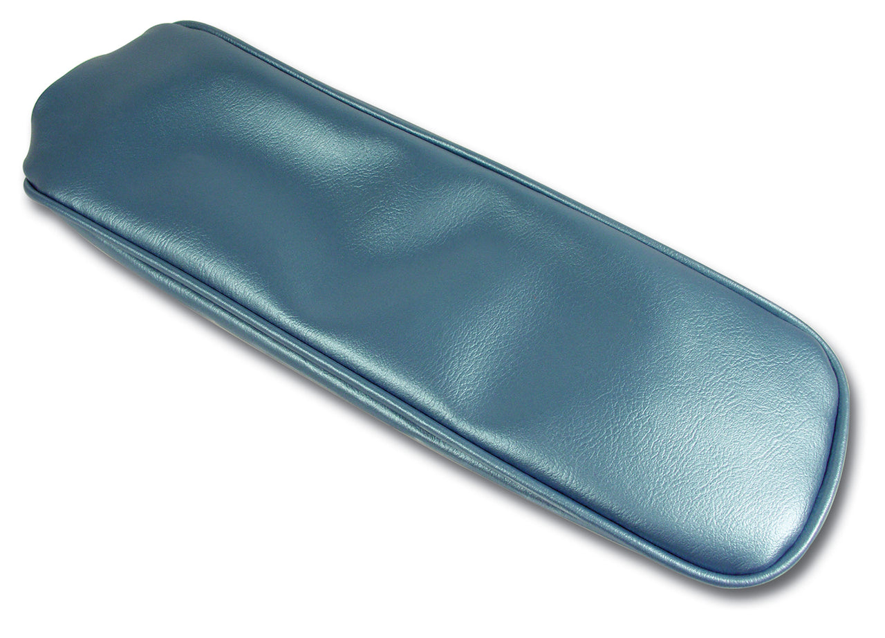 1965-1966 Corvette Center Armrest Cover Bright Blue Vinyl-424140-Corvette-Store-Online