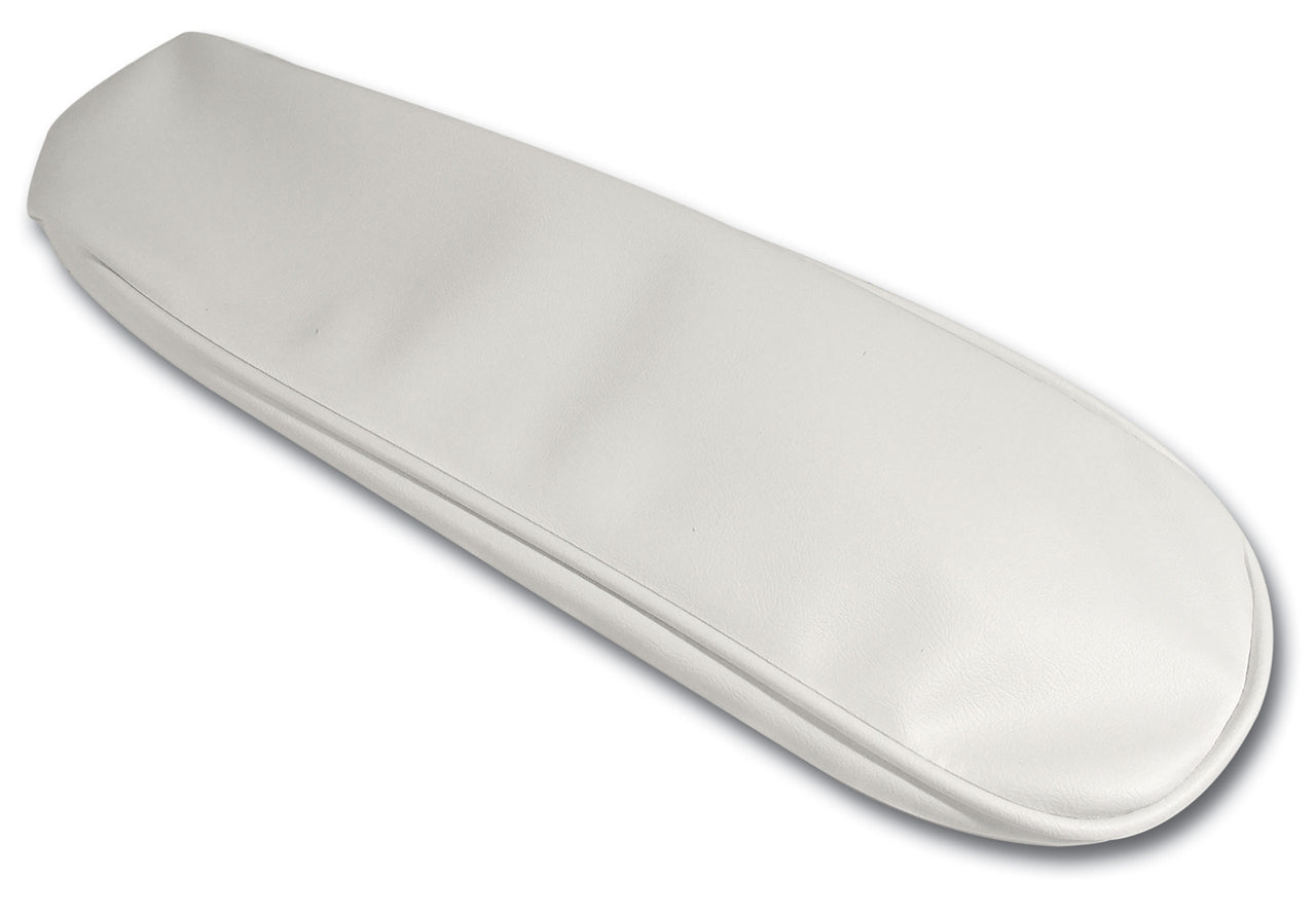 1965-1966 Corvette Center Armrest Cover White Vinyl-424165-Corvette-Store-Online