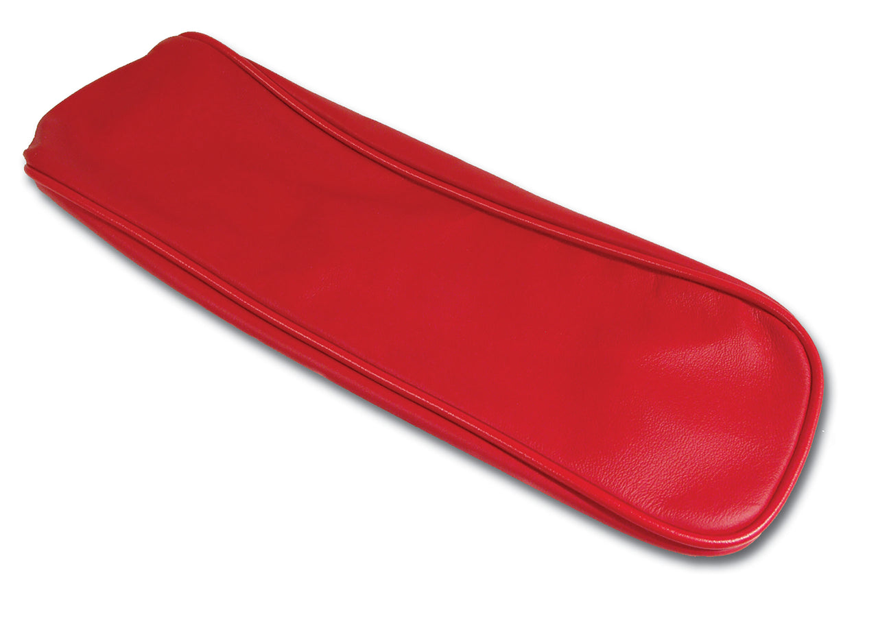 1965-1966 Corvette Center Armrest Cover Red Leather-424230-Corvette-Store-Online