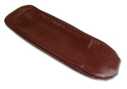 1965-1965 Corvette Center Armrest Cover Maroon Leather-424237-Corvette-Store-Online