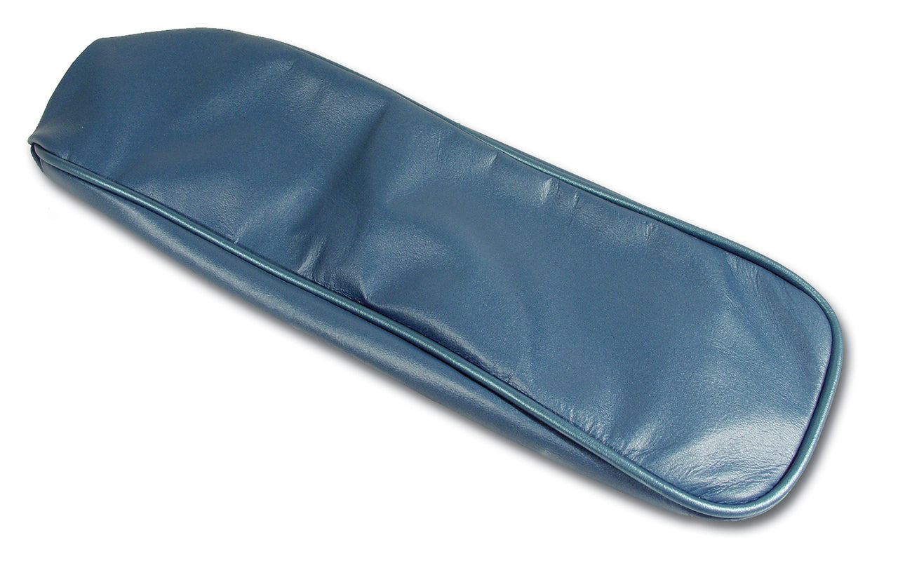 1965-1966 Corvette Center Armrest Cover Bright Blue Leather-424240-Corvette-Store-Online