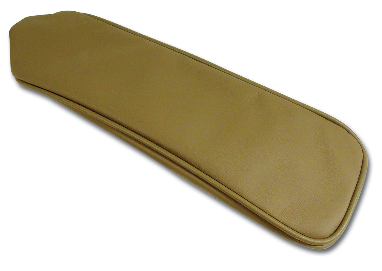 1965-1966 Corvette Center Armrest Cover Saddle Leather-424252-Corvette-Store-Online