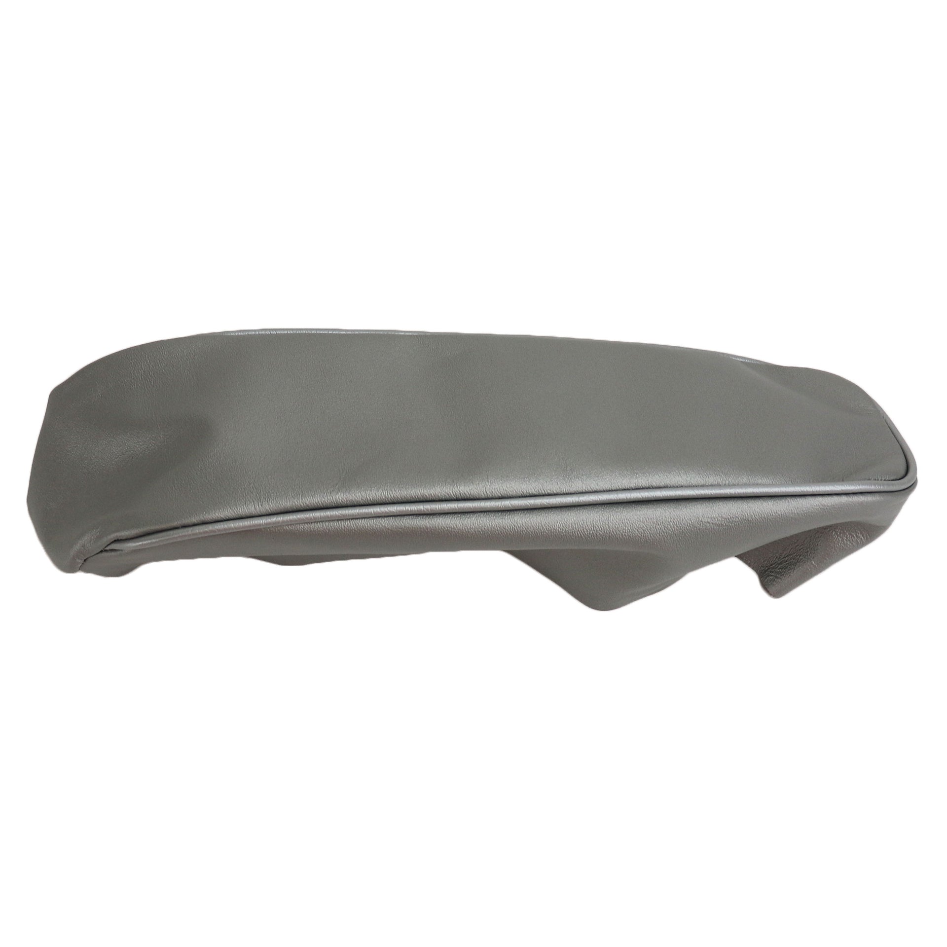 1964-1966 Corvette Center Armrest Cover Silver Leather-424261-Corvette-Store-Online