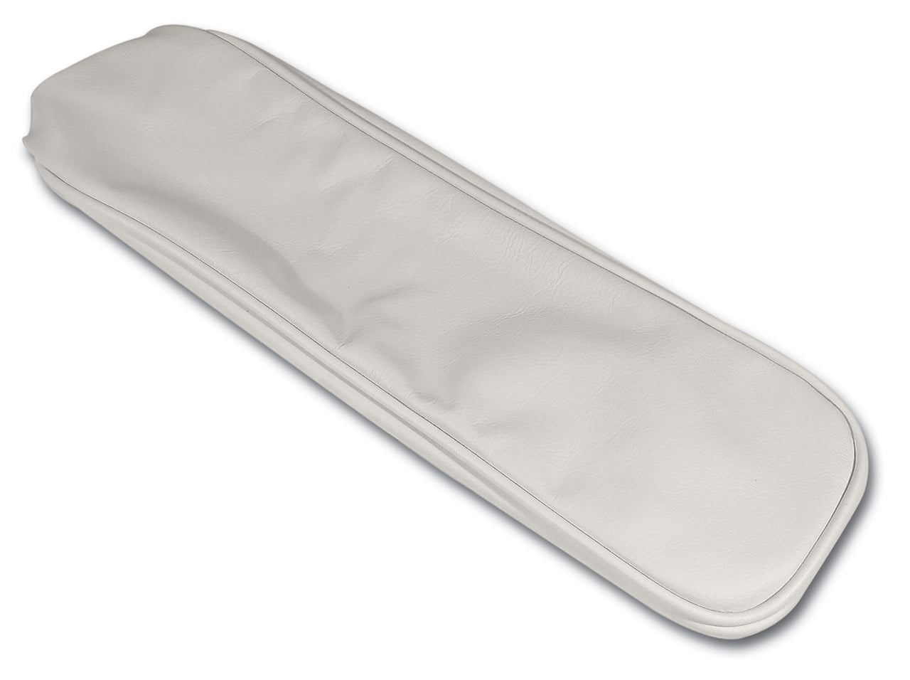 1964-1966 Corvette Center Armrest Cover White Leather-424265-Corvette-Store-Online
