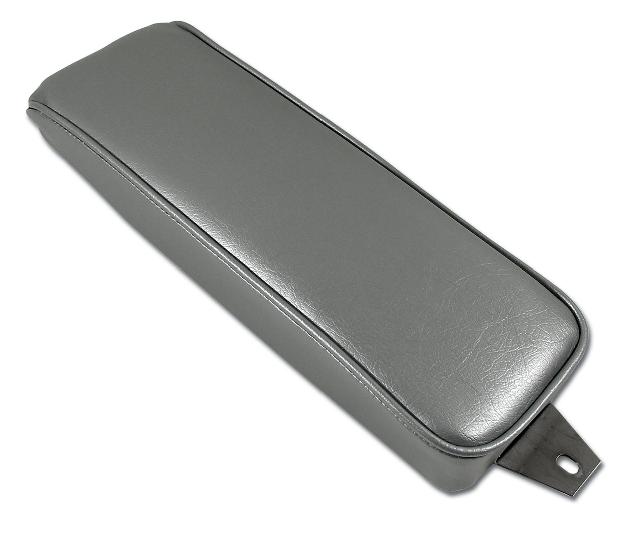 1964-1964 Corvette Center Armrest Silver Vinyl-424361-Corvette-Store-Online