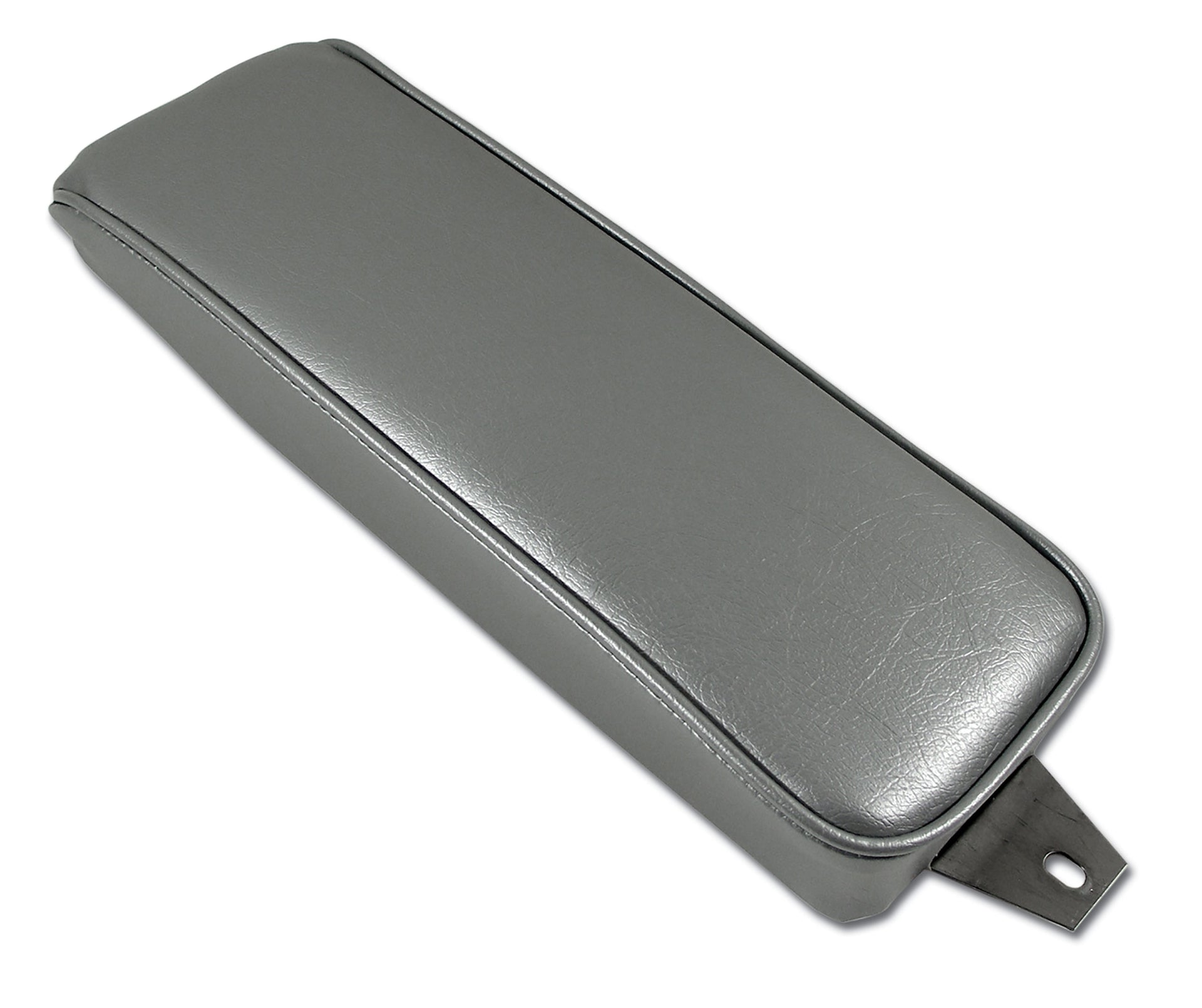 1964-1964 Corvette Center Armrest Silver Vinyl-424361-Corvette-Store-Online