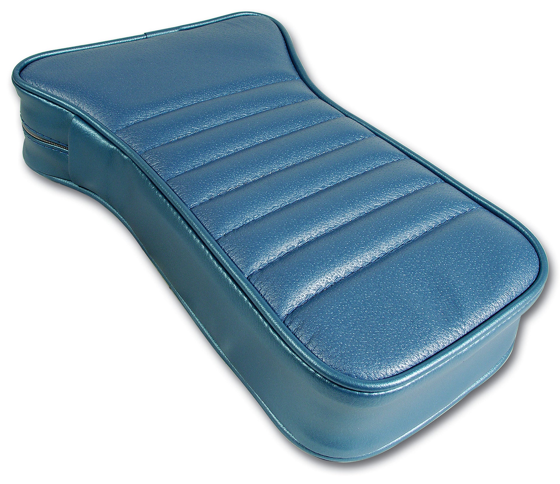 1967-1967 Corvette Reproduction Center Armrest - Bright Blue Leather W/Vinyl-424640-Corvette-Store-Online