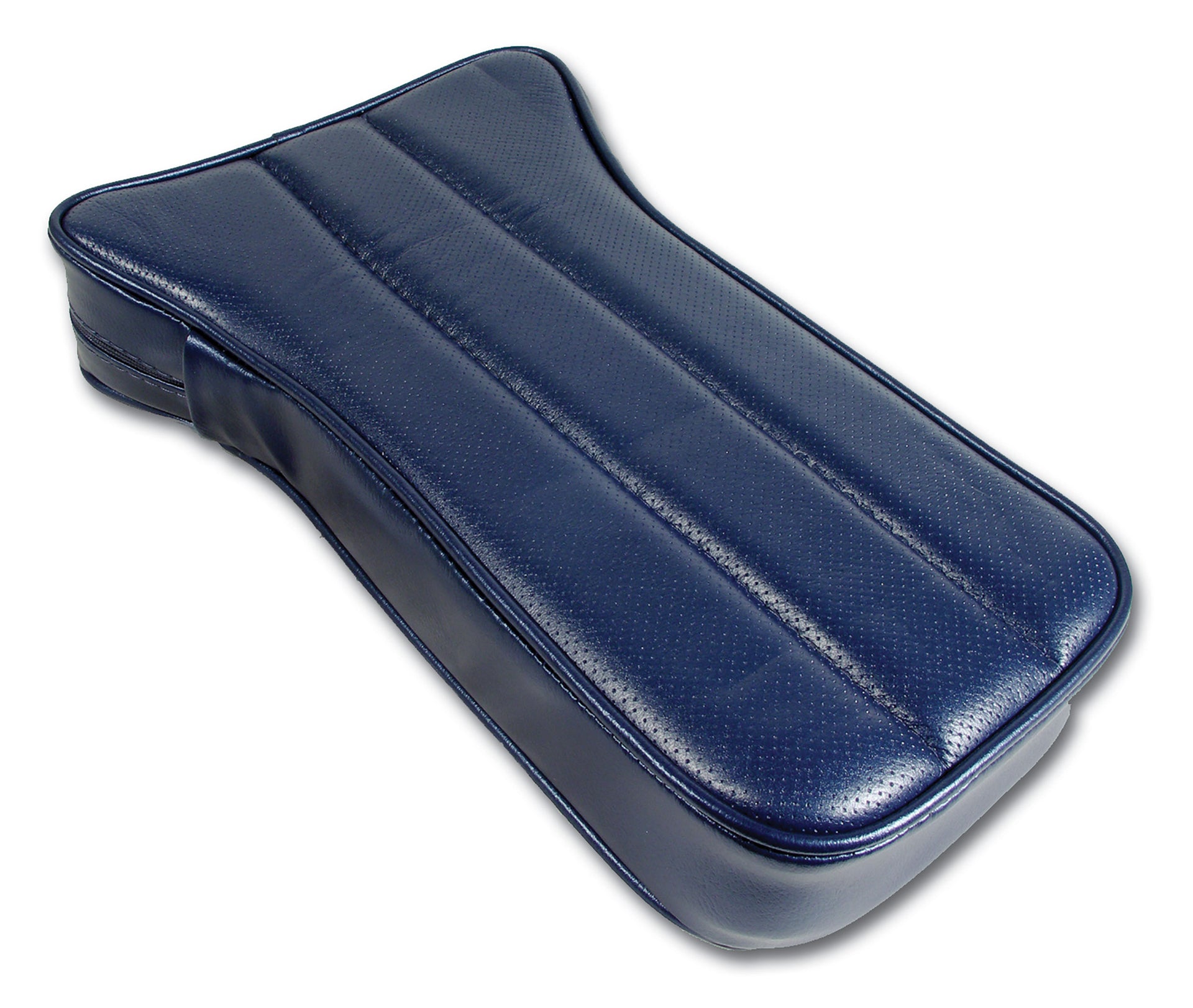 1968-1968 Corvette Reproduction Center Armrest - Dark Blue Leather W/Vinyl-424732-Corvette-Store-Online