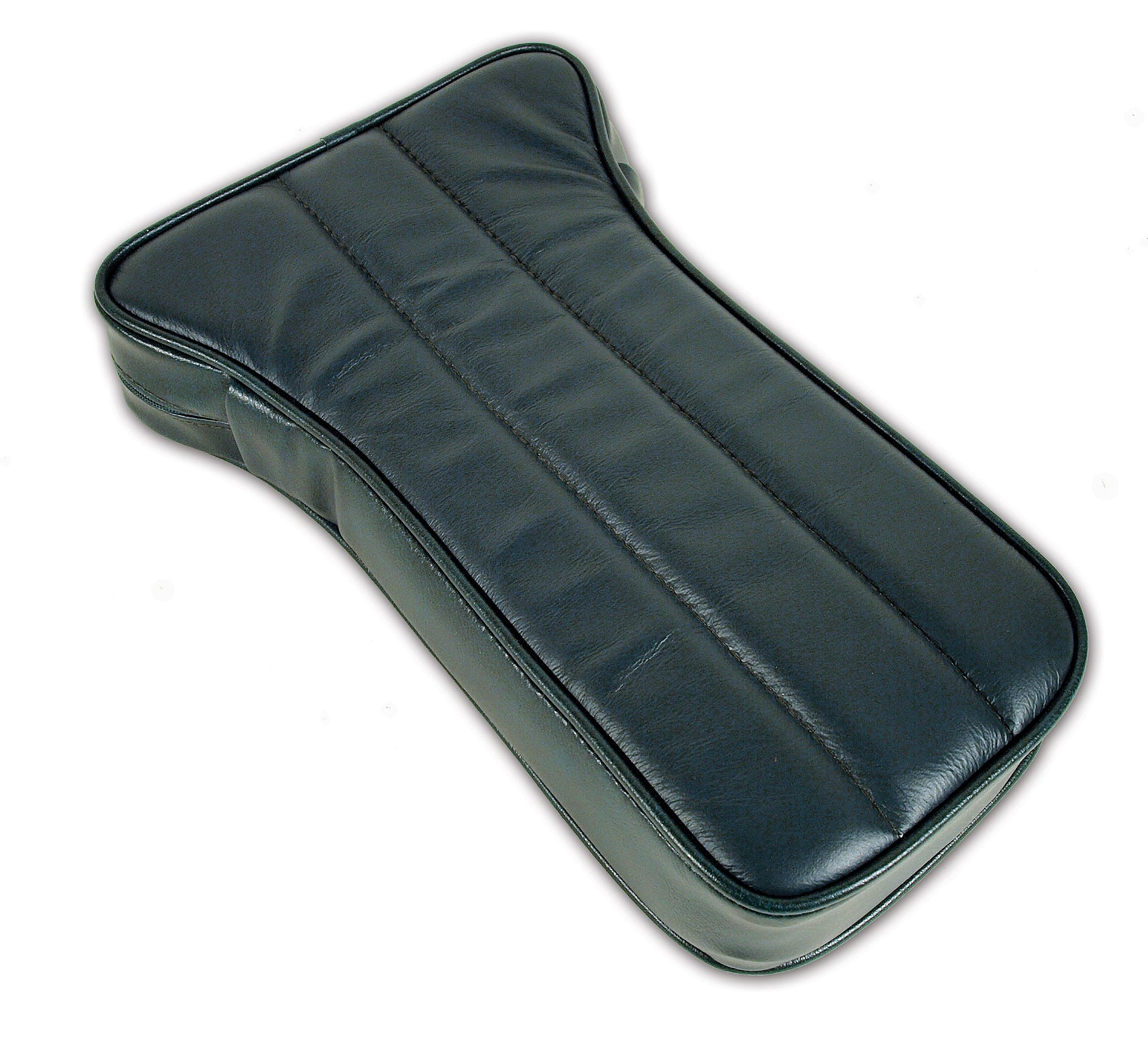 1971-1971 Corvette Reproduction Center Armrest - Green Leather W/Vinyl-424818-Corvette-Store-Online