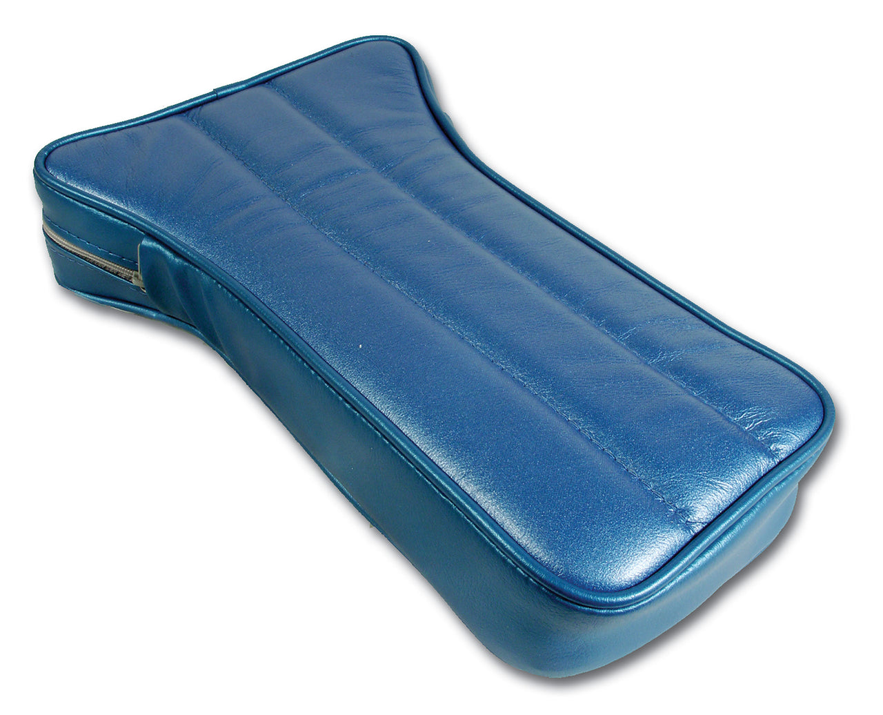 1969-1970 Corvette Reproduction Center Armrest - Bright Blue Leather W/Vinyl-424841-Corvette-Store-Online
