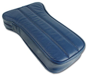1971-1971 Corvette Reproduction Center Armrest - Royal Blue Leather W/Vinyl-424847-Corvette-Store-Online