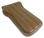 1970-1971 Corvette Reproduction Center Armrest - Dark Saddle Leather W/Vinyl-424853-Corvette-Store-Online
