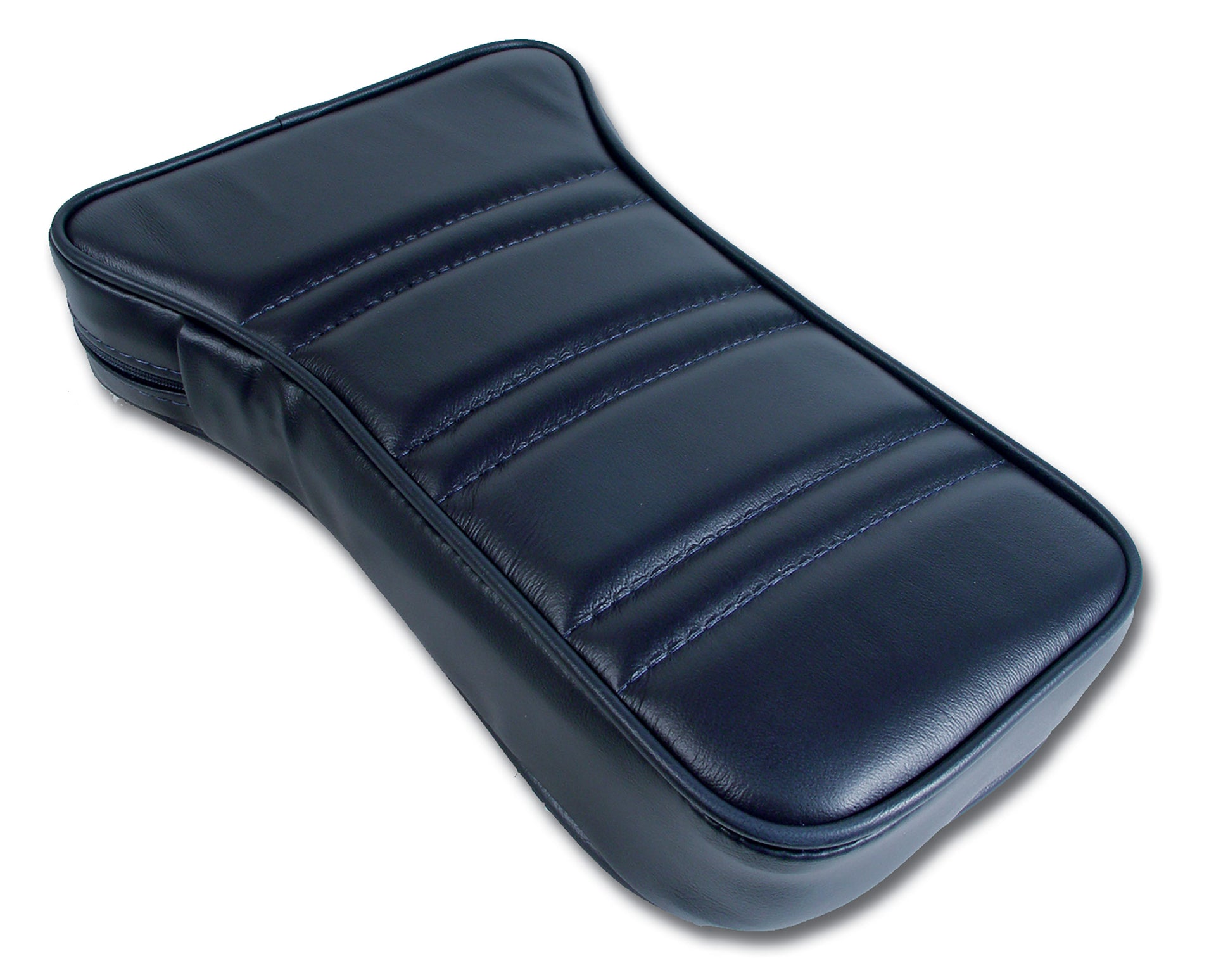 1978-1978 Corvette Reproduction Center Armrest - Dark Blue Leather W/Vinyl-424948-Corvette-Store-Online