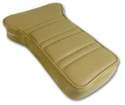 1976-1977 Corvette Reproduction Center Armrest - Buckskin Leather W/Vinyl-424957-Corvette-Store-Online