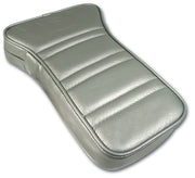 1974-1975 Corvette Reproduction Center Armrest - Silver Leather W/Vinyl-424961-Corvette-Store-Online