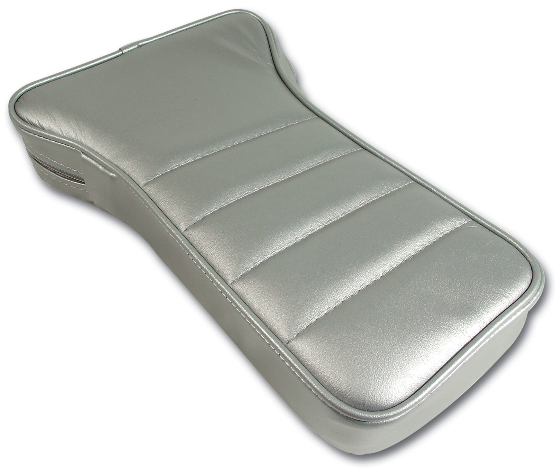 1978-1978 Corvette Reproduction Center Armrest - Silver Pace Leather W/Vinyl-424962-Corvette-Store-Online