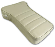 1979-1980 Corvette Reproduction Center Armrest - Oyster Leather W/Vinyl-425066-Corvette-Store-Online