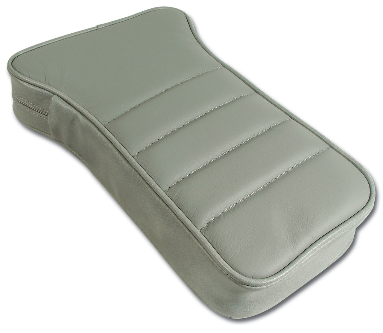 1982-1982 Corvette Reproduction Center Armrest - Gray Leather W/Vinyl-425068-Corvette-Store-Online