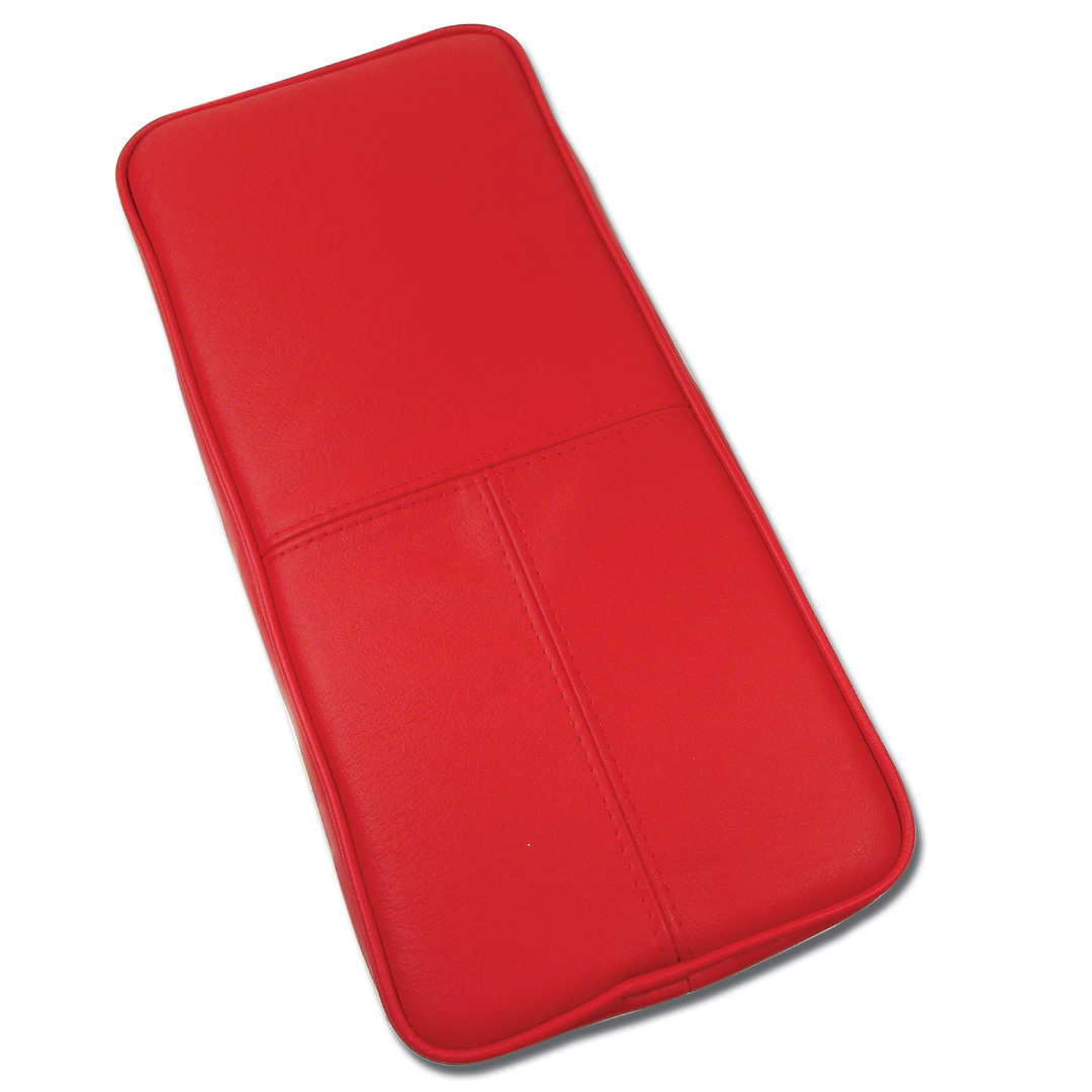 1993-1996 Corvette Center Armrest Red Leather - CA