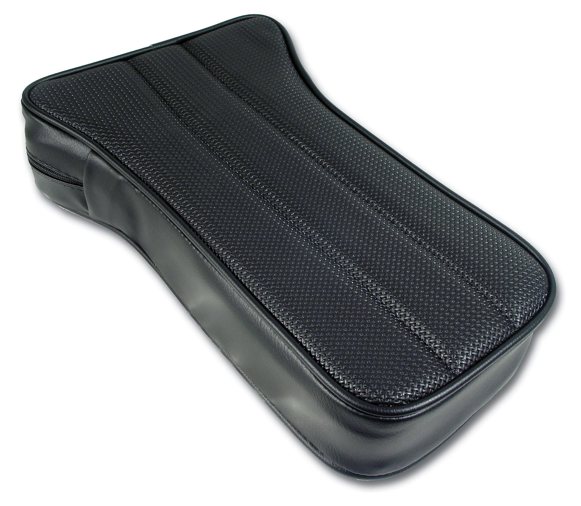 1968-1968 Corvette Reproduction Center Armrest - Black Vinyl-425320-Corvette-Store-Online