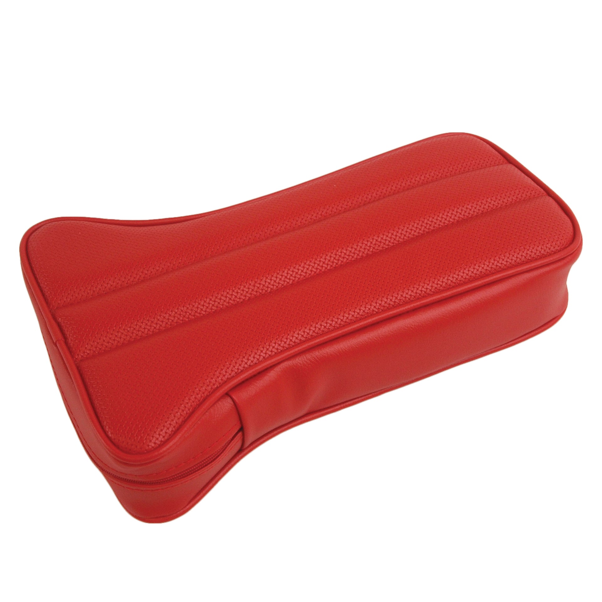 1968-1968 Corvette Reproduction Center Armrest - Red Vinyl-425330-Corvette-Store-Online