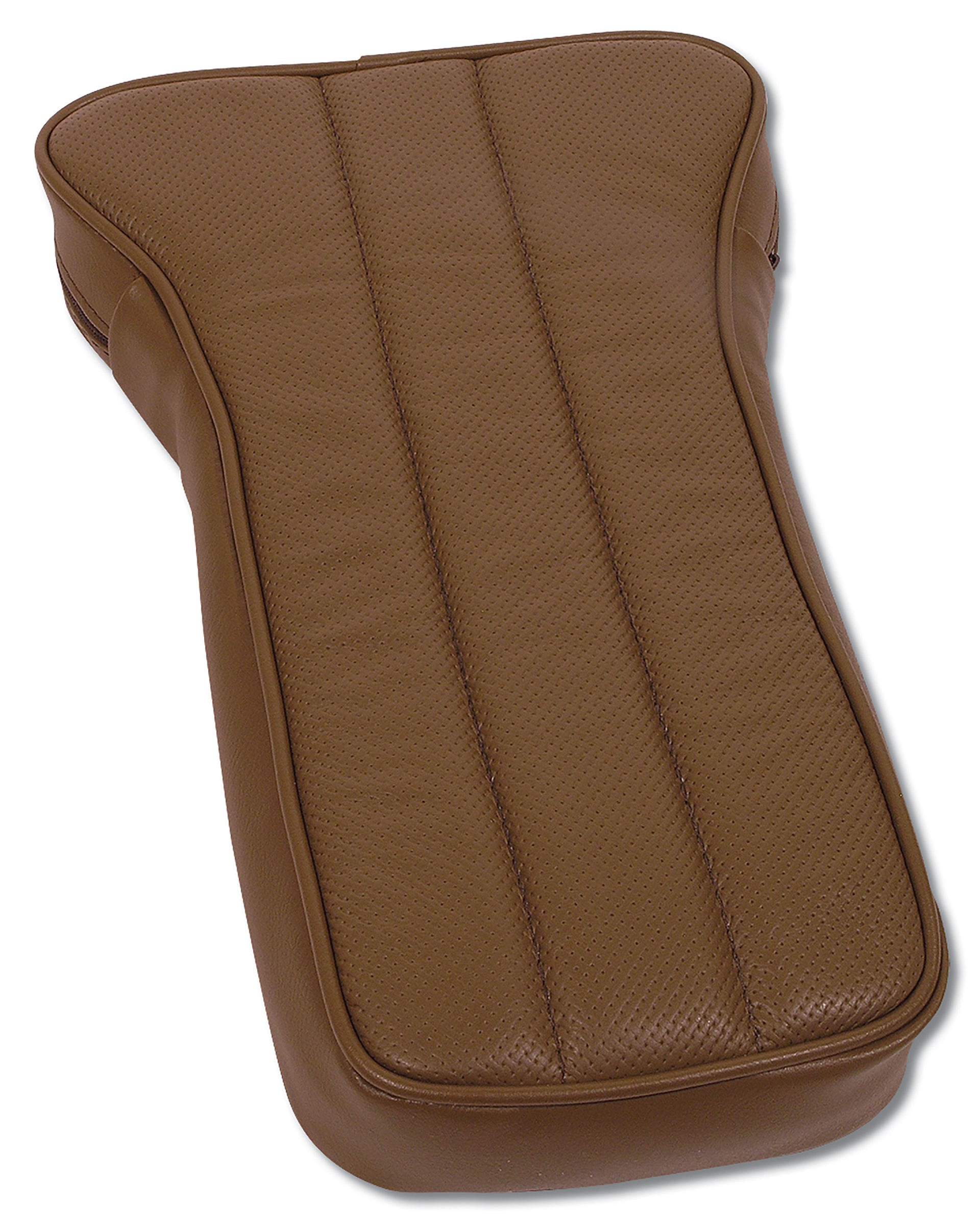 1968-1968 Corvette Reproduction Center Armrest - Saddle Vinyl-425356-Corvette-Store-Online