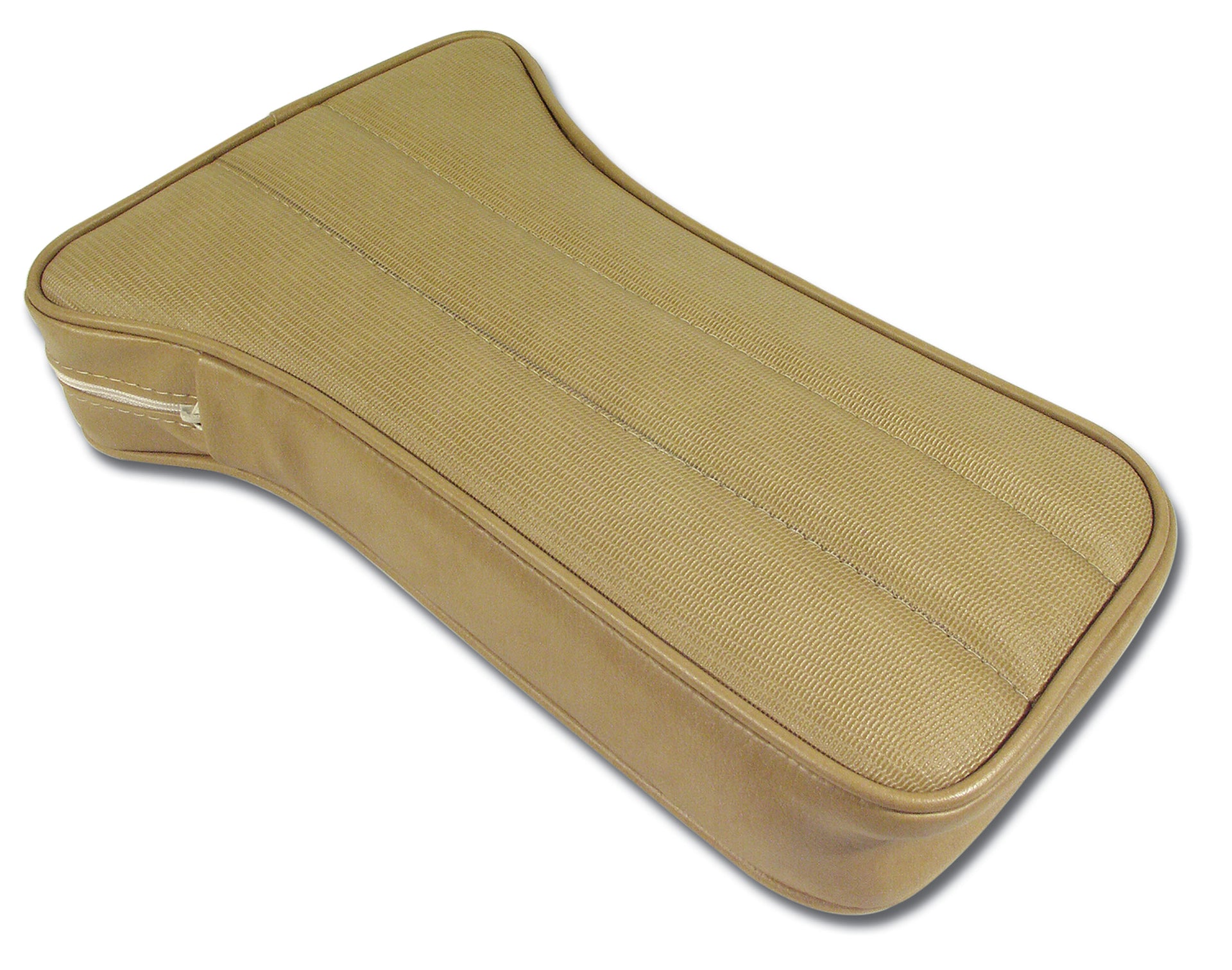 1970-1972 Corvette Reproduction Center Armrest - Light Saddle Vinyl-425415-Corvette-Store-Online