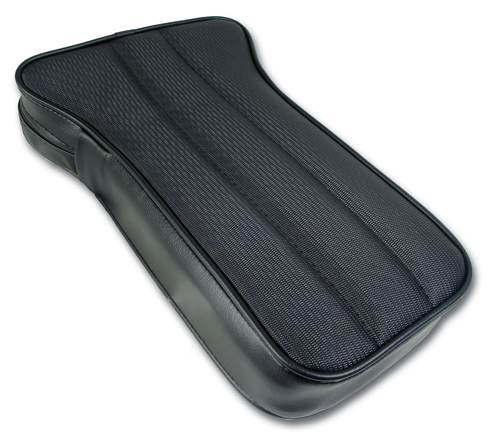 1969-1975 Corvette Reproduction Center Armrest - Black Vinyl-425420-Corvette-Store-Online