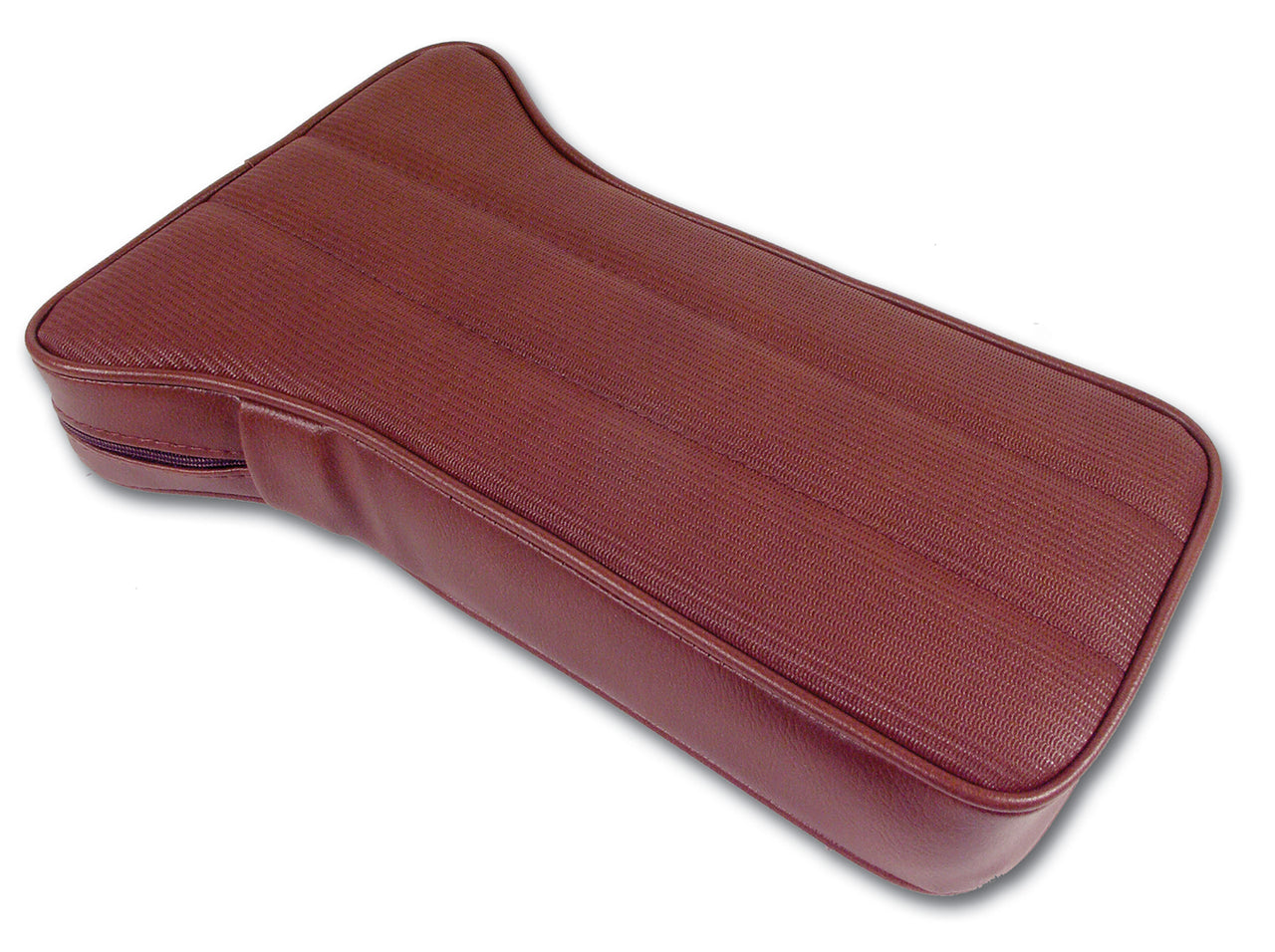 1973-1973 Corvette Reproduction Center Armrest - Dark Saddle Vinyl-425423-Corvette-Store-Online