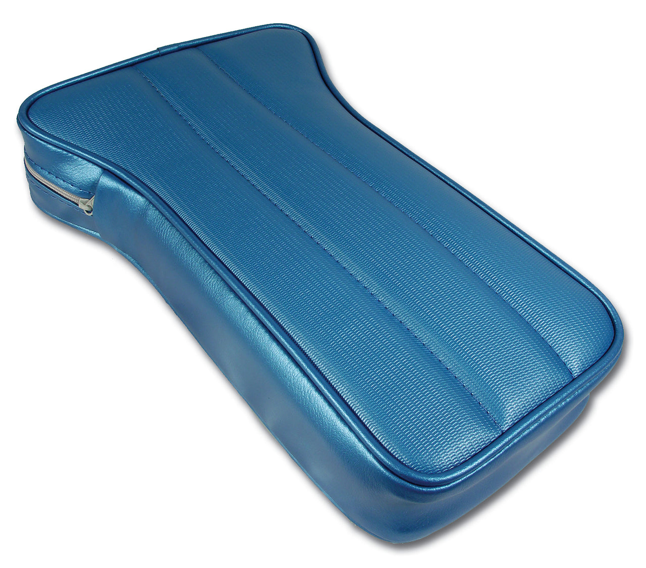 1969-1970 Corvette Reproduction Center Armrest - Bright Blue Vinyl-425441-Corvette-Store-Online