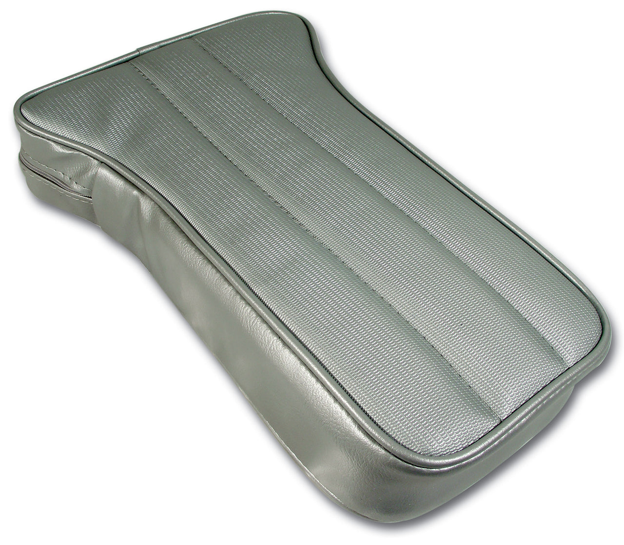 1974-1975 Corvette Reproduction Center Armrest - Silver Vinyl-425461-Corvette-Store-Online