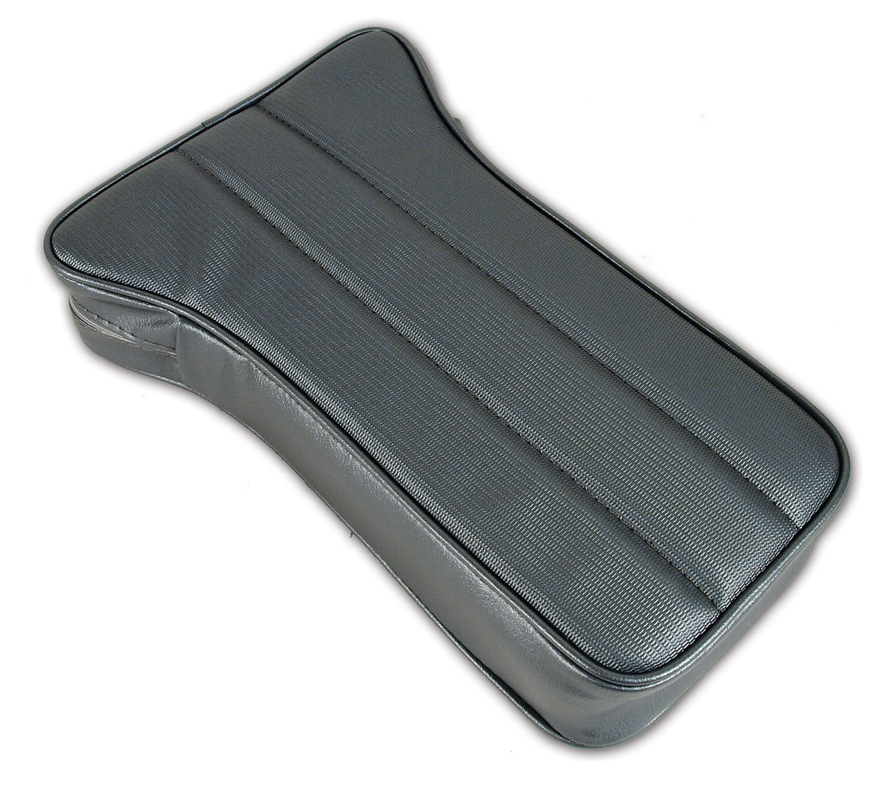 1969-1969 Corvette Reproduction Center Armrest - Gunmetal Vinyl-425463-Corvette-Store-Online
