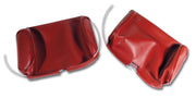1967-1967 Corvette Headrest Covers Red Vinyl-425630-Corvette-Store-Online