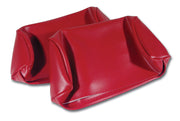 1968-1969 Corvette Headrest Covers Red Vinyl-425730-Corvette-Store-Online