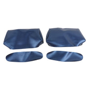 1968-1968 Corvette Headrest Covers Dark Blue Vinyl-425732-Corvette-Store-Online