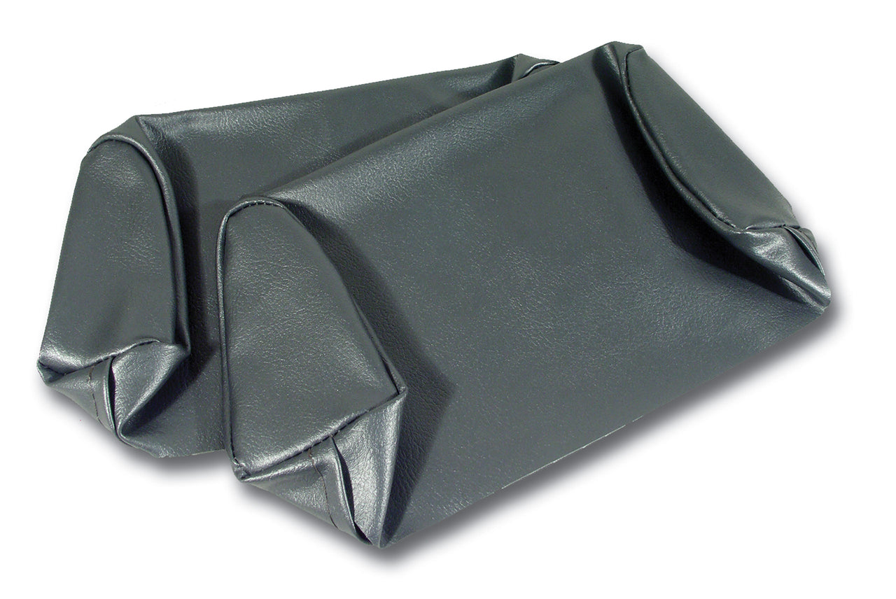 1968-1969 Corvette Headrest Covers Gunmetal Vinyl-425763-Corvette-Store-Online