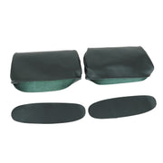 1969-1969 Corvette Headrest Covers Green Leather-426014-Corvette-Store-Online