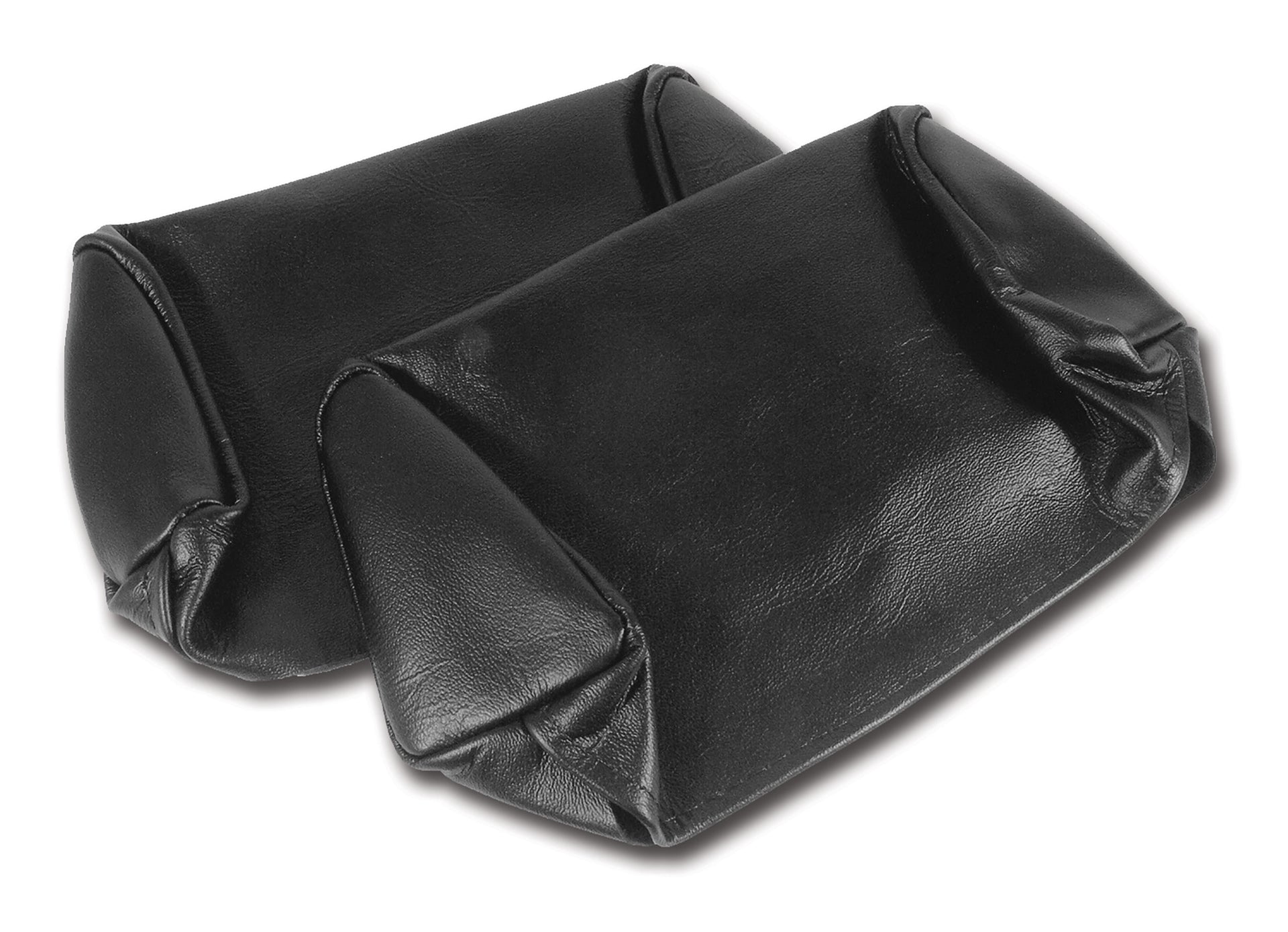 1968-1969 Corvette Headrest Covers Black Leather-426020-Corvette-Store-Online