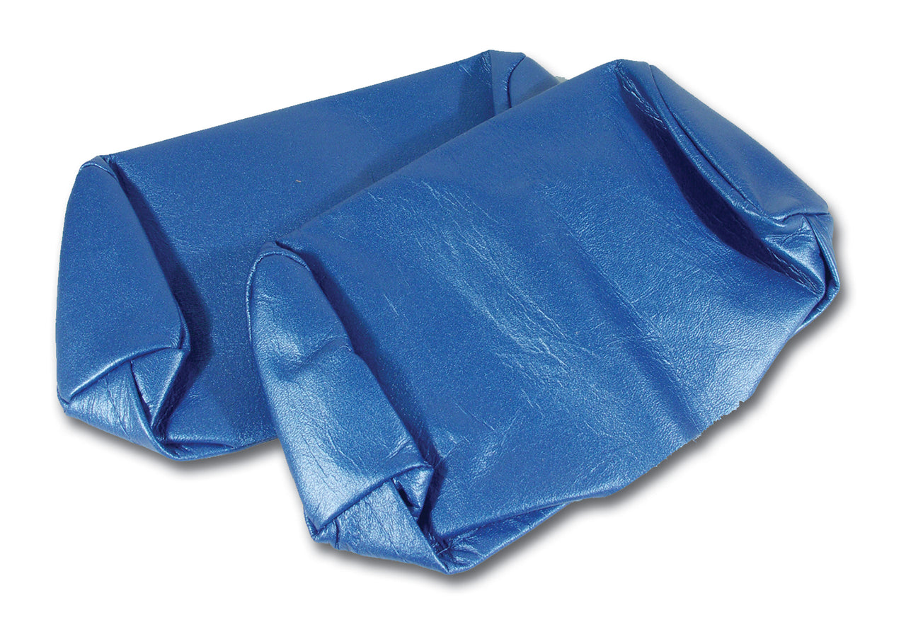 1968-1969 Corvette Headrest Covers Bright Blue Leather-426041-Corvette-Store-Online