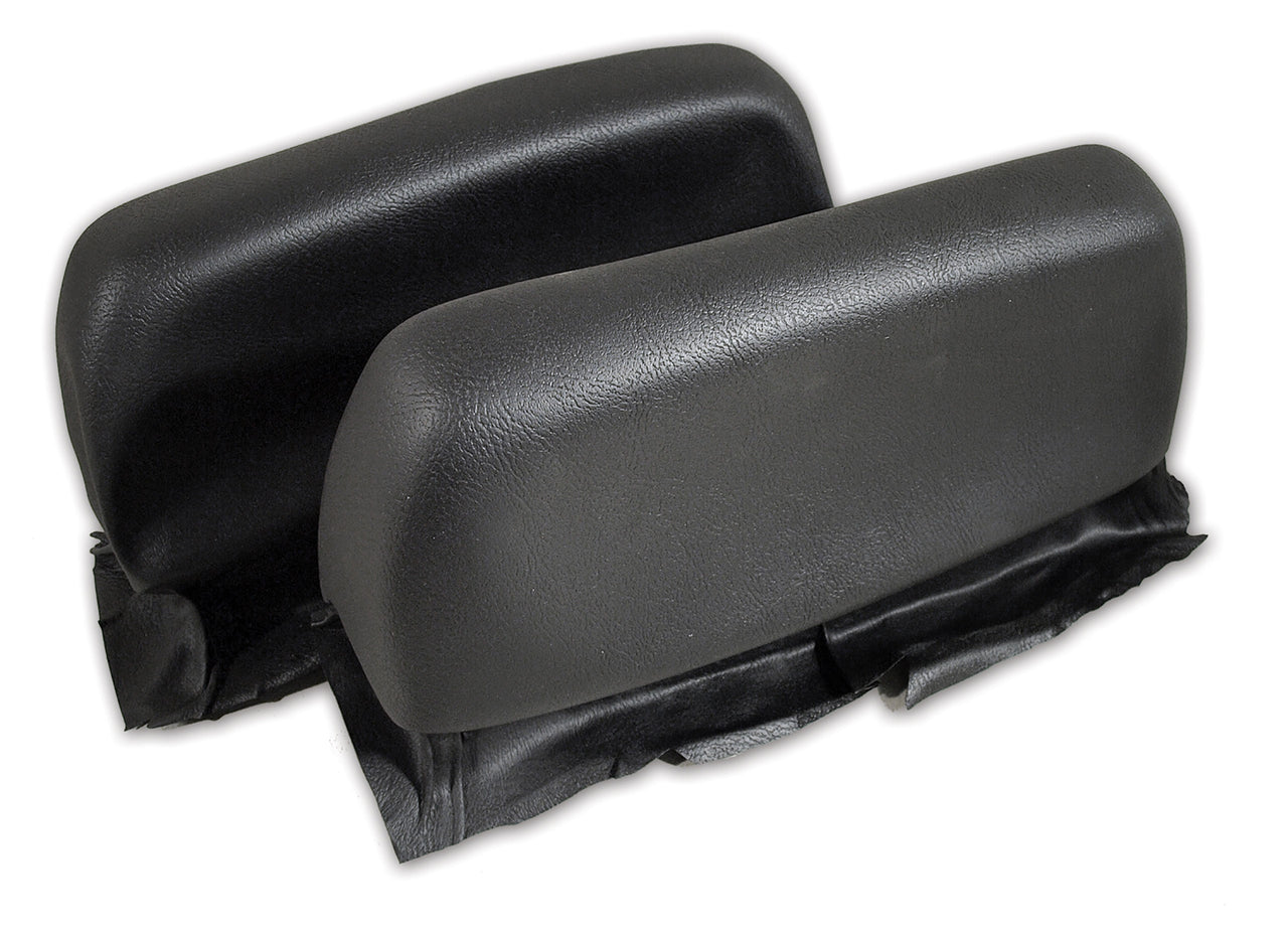 1968-1969 Corvette Headrest Covers Black ABS-426120-Corvette-Store-Online
