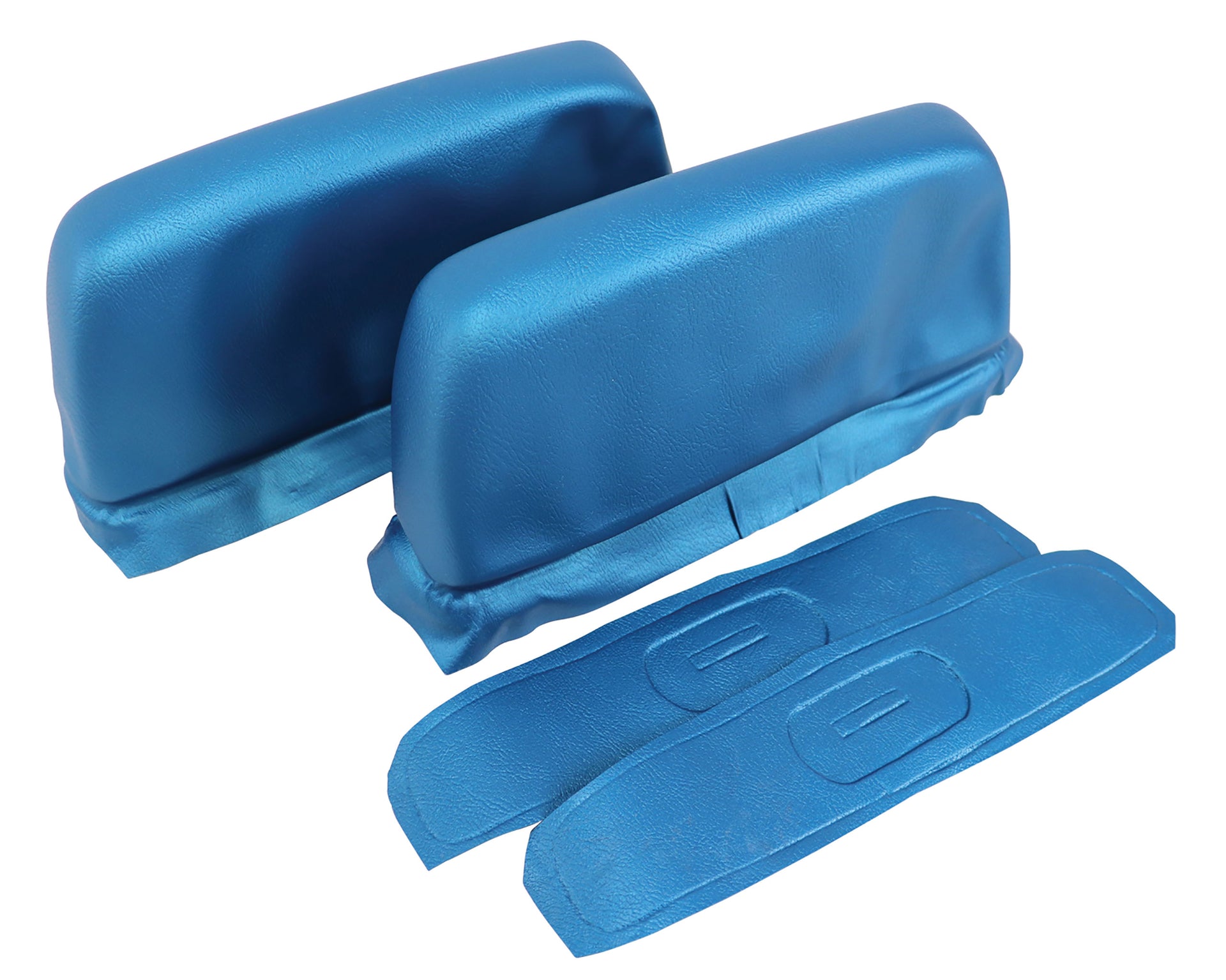 1968-1969 Corvette Headrest Covers Bright Blue ABS-426141-Corvette-Store-Online