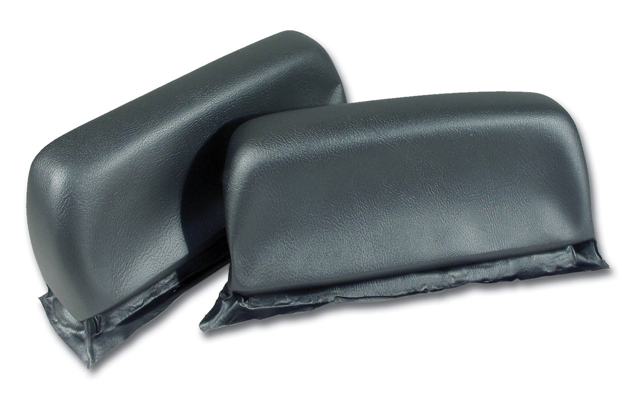 1968-1969 Corvette Headrest Covers Gunmetal ABS-426163-Corvette-Store-Online