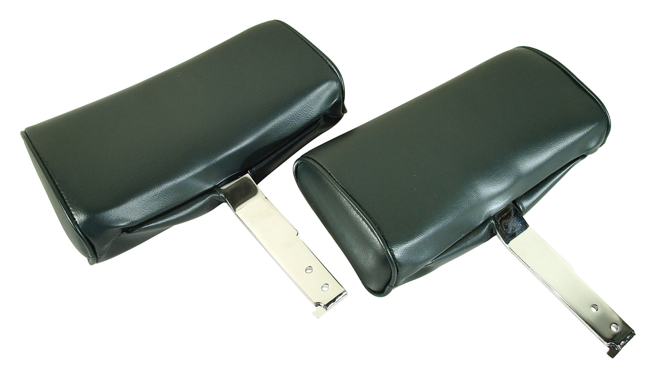 1967-1967 Corvette Headrests Green Complete Vinyl-426314-Corvette-Store-Online
