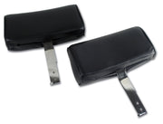 1967-1967 Corvette Headrests Black Complete Vinyl-426320-Corvette-Store-Online